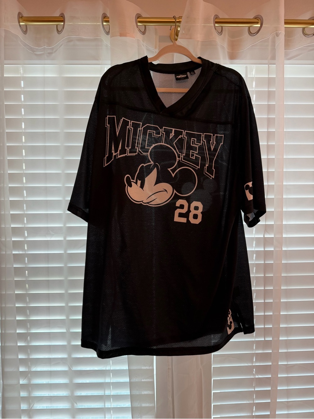 Disney Mickey and Friends Mesh Top - Black